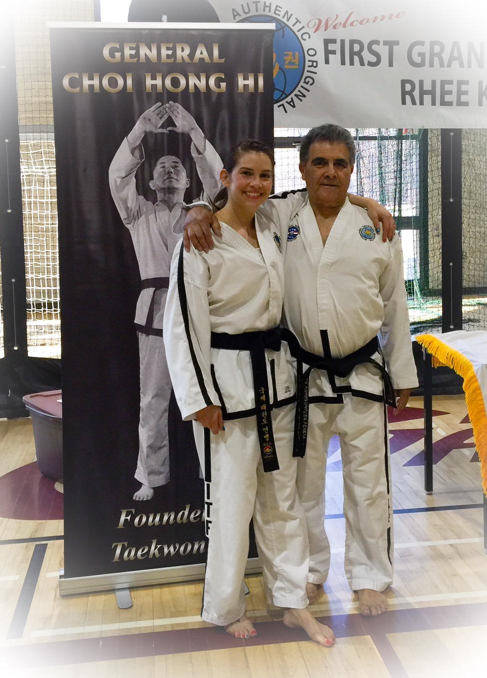 Rebecca Montano and Master pops